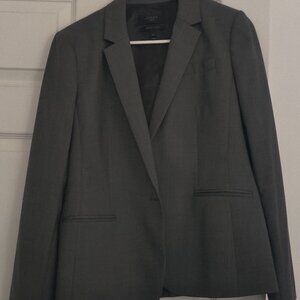 Jcrew Womens Blazer Size 12 Dark Gray
